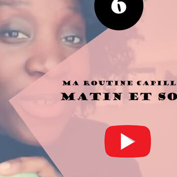 routine capillaire matin et soir